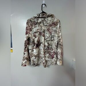 Chico’s shacket size 0 see photo of Chico’s size conversion chart